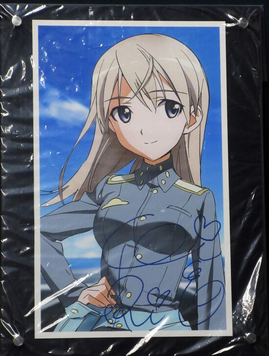 大橋歩夕（仲井絵里香）直筆サイン入りｶﾗｰ複製ｲﾗｽﾄ