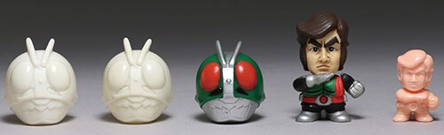 バンダイ 仮面ライダー倶楽部 仮面ライダー1号 未発売試作版 彩色