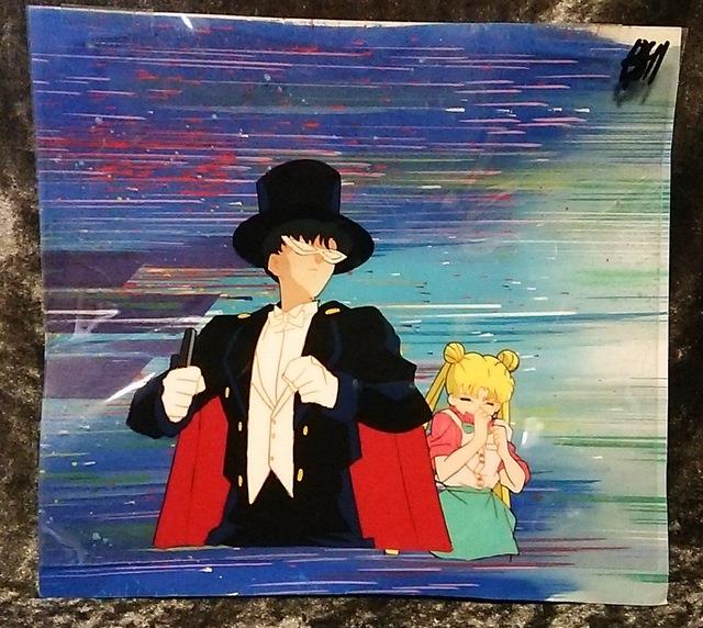 美少女戦士セーラームーンシリーズ うさぎ/タキシード仮面 セル画 美少女戦士セーラームーンシリーズ うさぎ/タキシード仮面 セル画