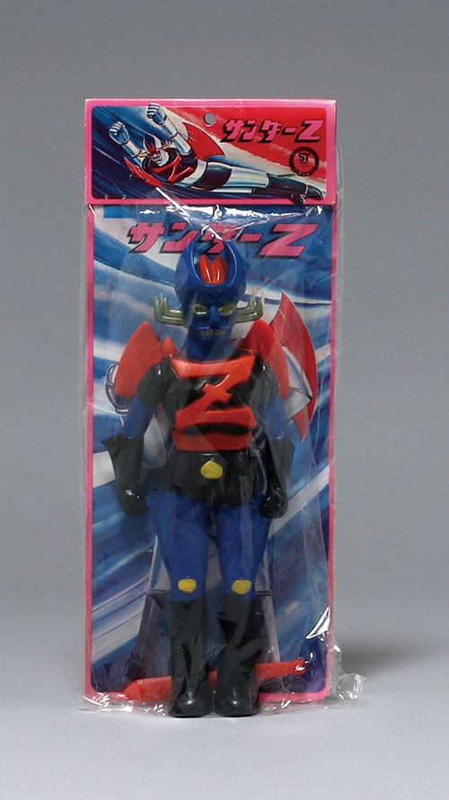無版権 サンダーZ 武器付 パチソフビ フィギュア 当時物 無版権 サンダーZ
