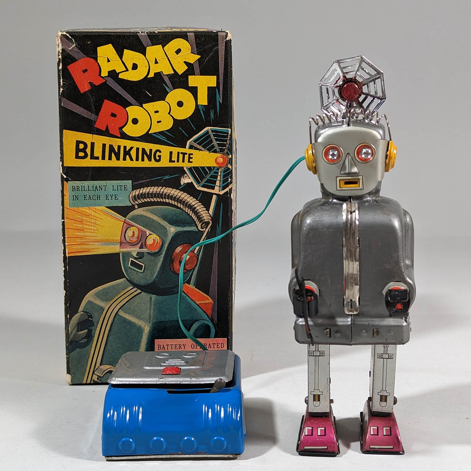 野村トーイ ブリキ 前期 レーダーロボット リモコン ロボット