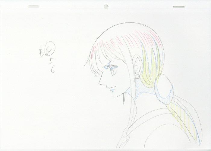 ONE PIECE ラフ原画 ナミ ONE PIECE ラフ原画 ナミ