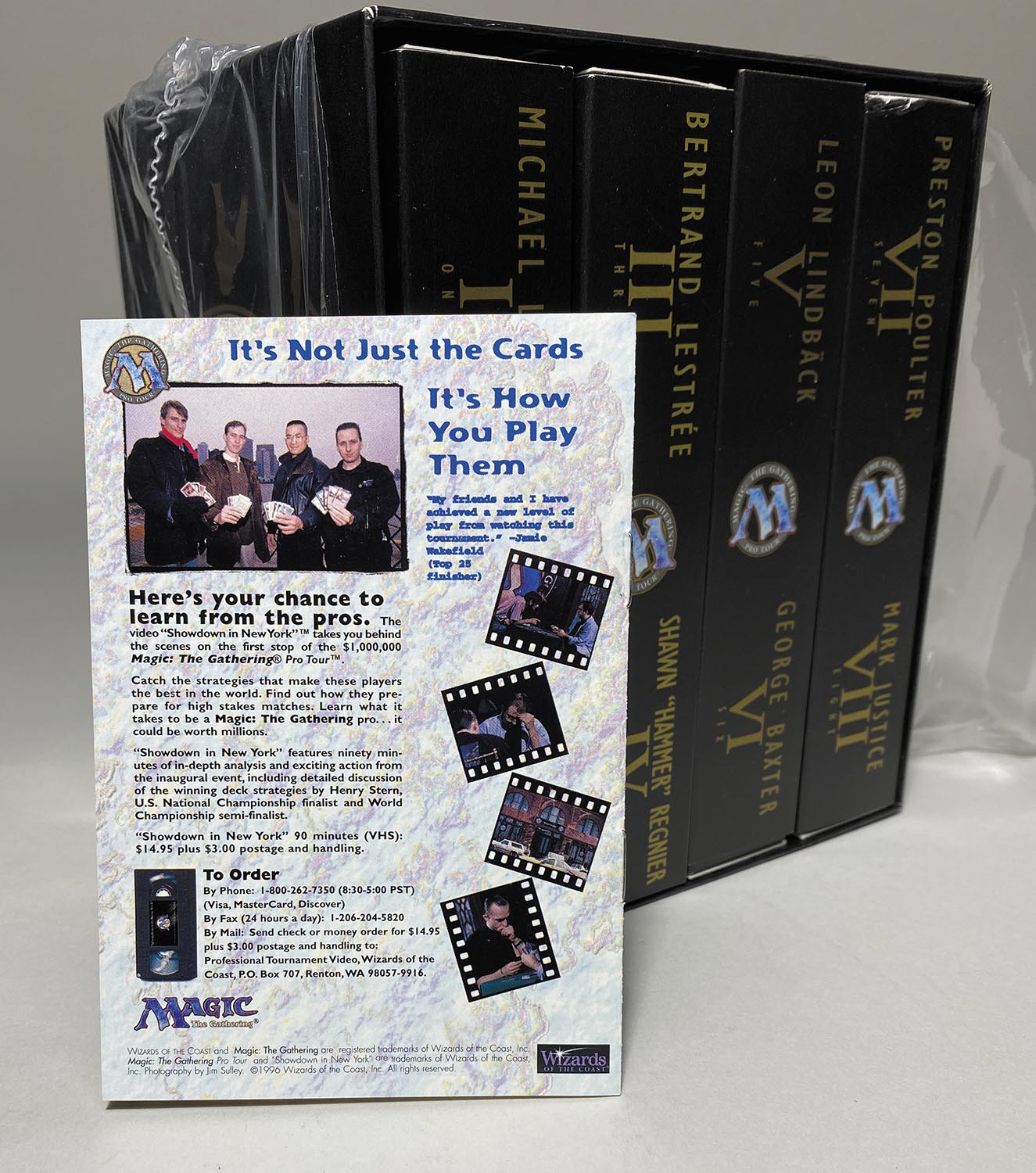 1996 Magic The Gathering Pro Tour Collector Set Inaugural Edition NY