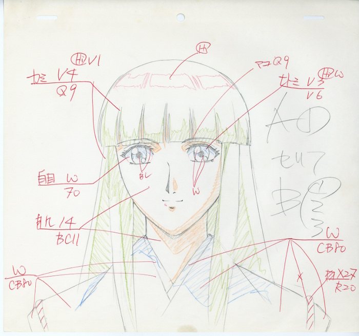 サイレントメビウス 原画