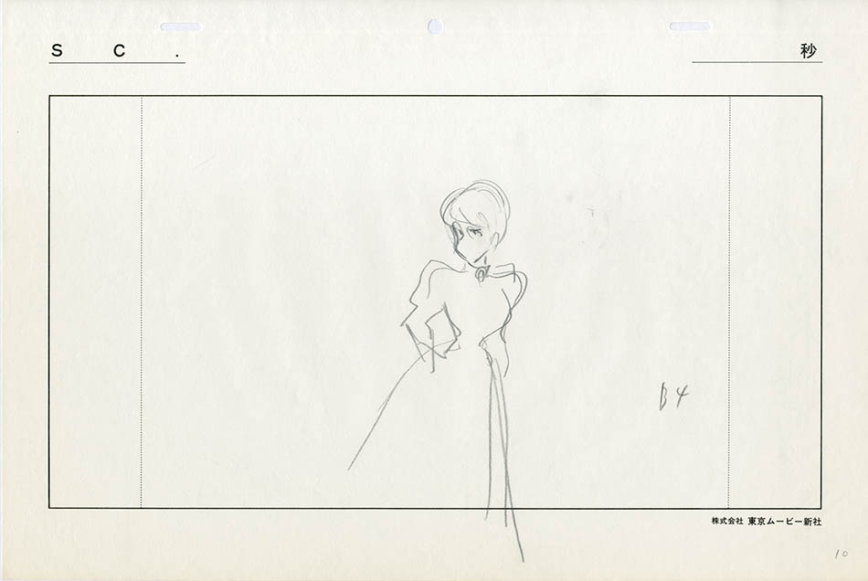 ルパン三世　カリオストロの城　セル画　ラフ原画　宮崎駿監督作品 ルパン三世 カリオストロの城 セル画 ラフ原画 宮崎駿監督作品