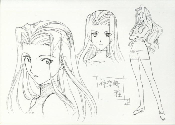 ファッションデザイナー ◇藍より青し 設定資料｜アニメーション 原画、設定資料集