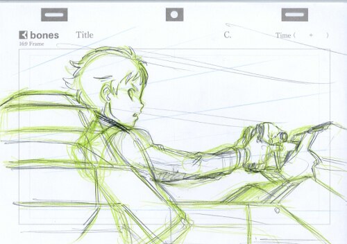 メーカー エウレカセブンAO ラフ原画 その他