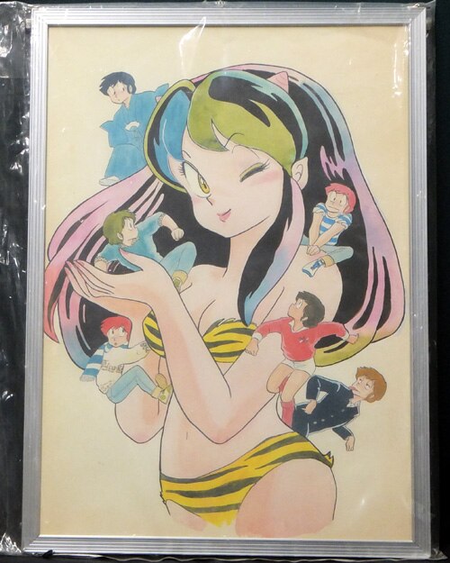 高橋留美子 カラー複製イラスト うる星やつら