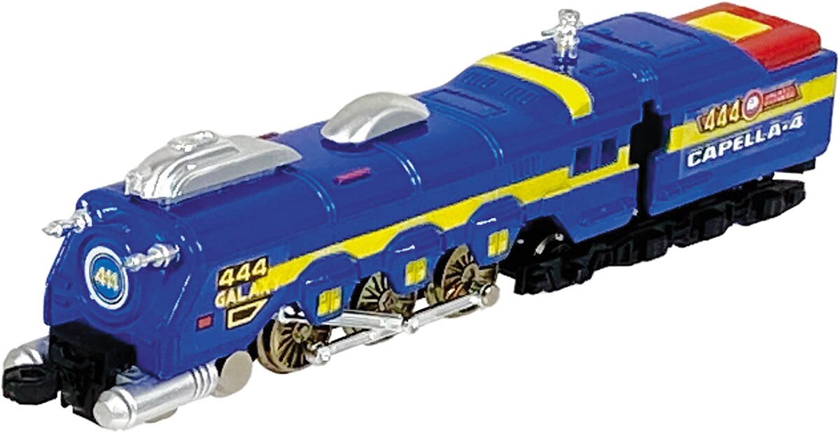 1704] 銀河鉄道999 スタートレイン 9BOX バッジ箱黄色