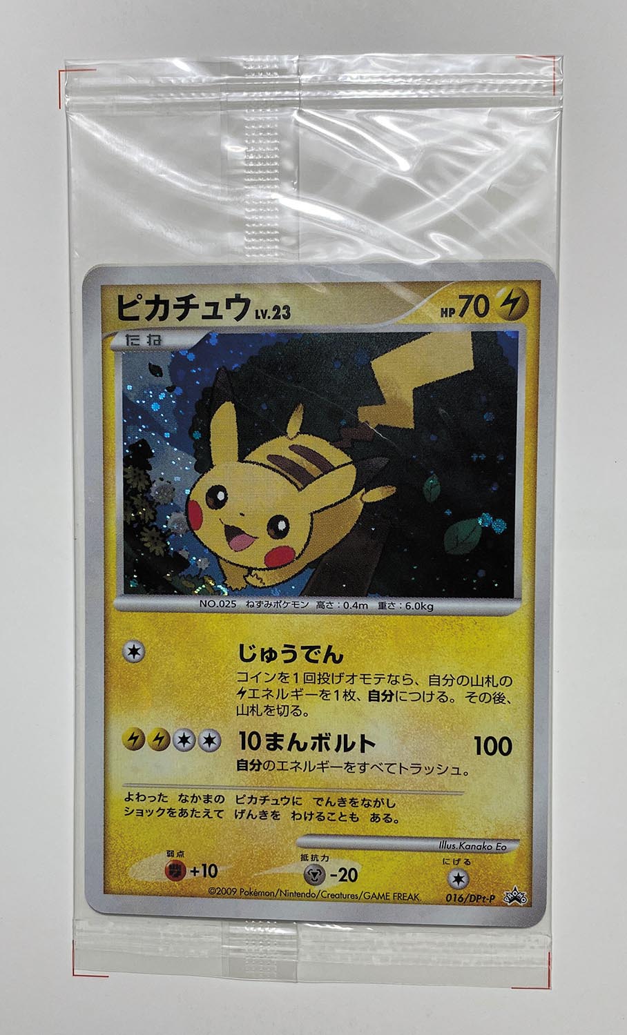 ポケモンカード ピカチュウ だいすきクラブ 016/DPt-P プロモ 美品 