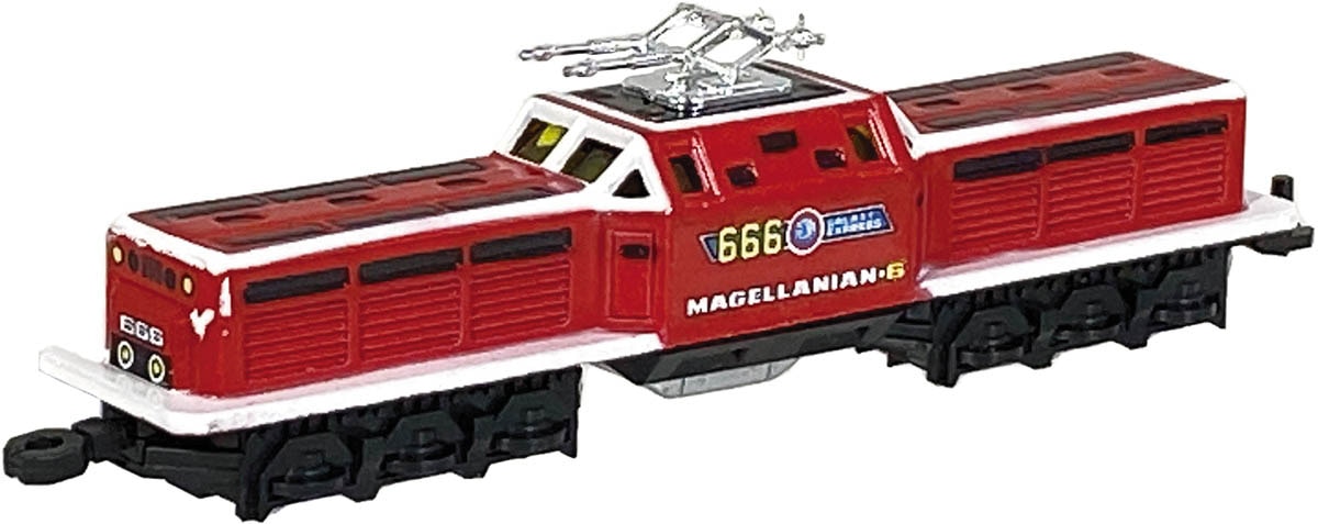 1704] 銀河鉄道999 スタートレイン 9BOX バッジ箱黄色