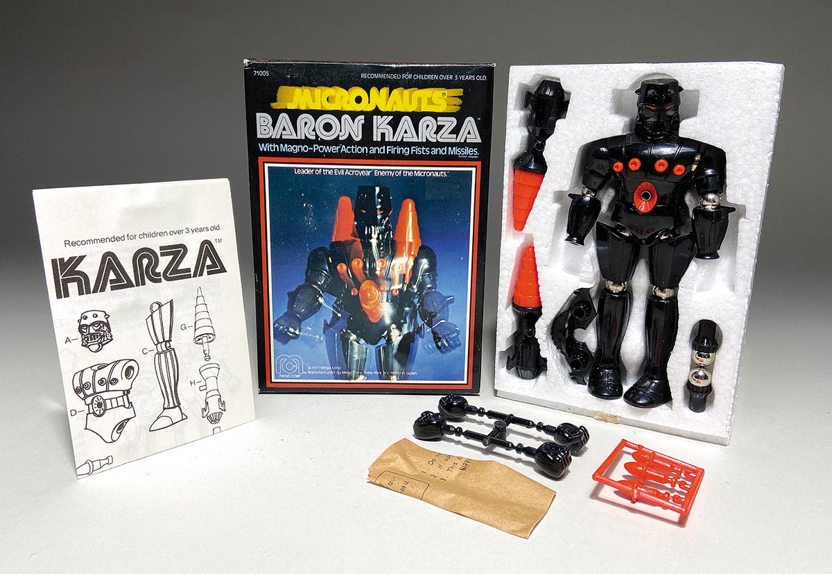 最安値級価格 ANDROMEDA + KARZA BARON 1978 鋼鉄ジーグ イタリア版 当時 ミクロマン