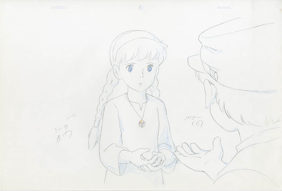 ラピュタ　原画 天空の城ラピュタ原画