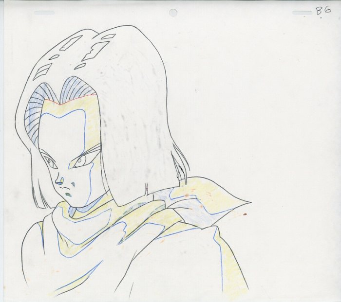 HOW TO DRAW ANDROID 17 FROM DRAGON BALL Z /// COMO DESENHAR O ANDROIDE 17  DE DRAGON BALL Z 