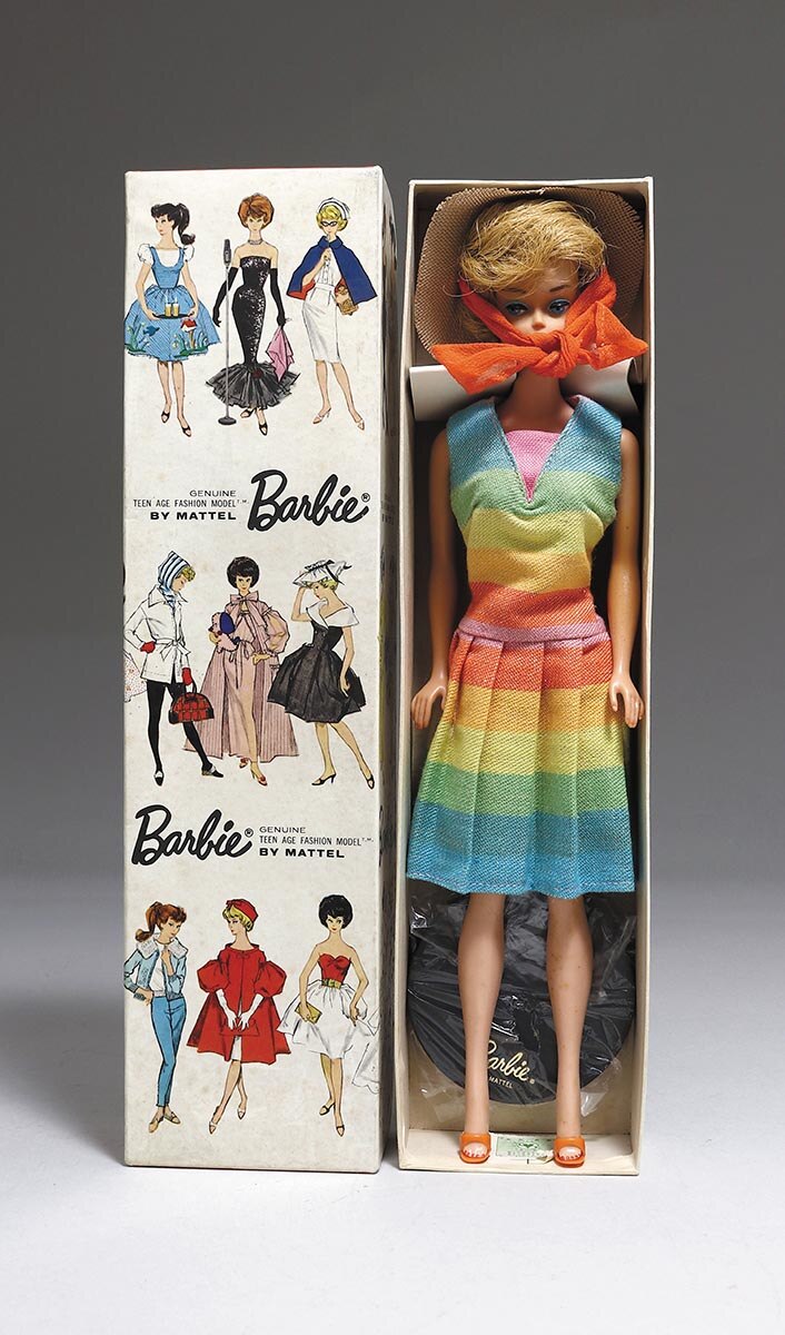 ビンテージ*バービー*バブルカット*マテル社*