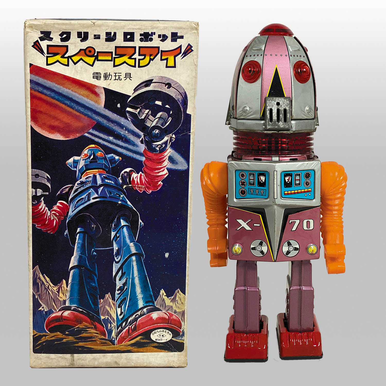 2520] スクリーン ロボット スペースアイ 電動玩具