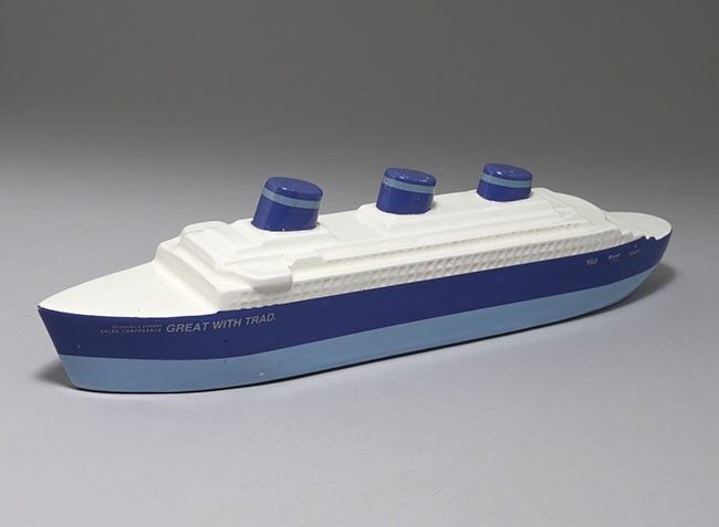 非売品VAN JAC 1992年製 春夏グレートウィズトラッド陶器製客船 美品 VAN JAC '92春夏グレートウィズトラッド 陶器製客船