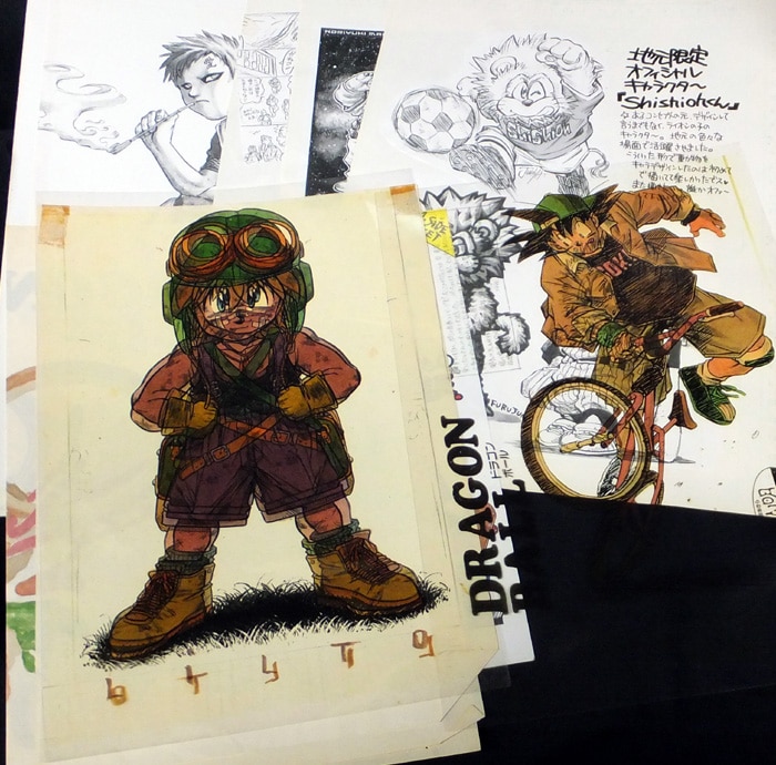 古澤純也 直筆イラスト・コピー版下(同人誌原稿)