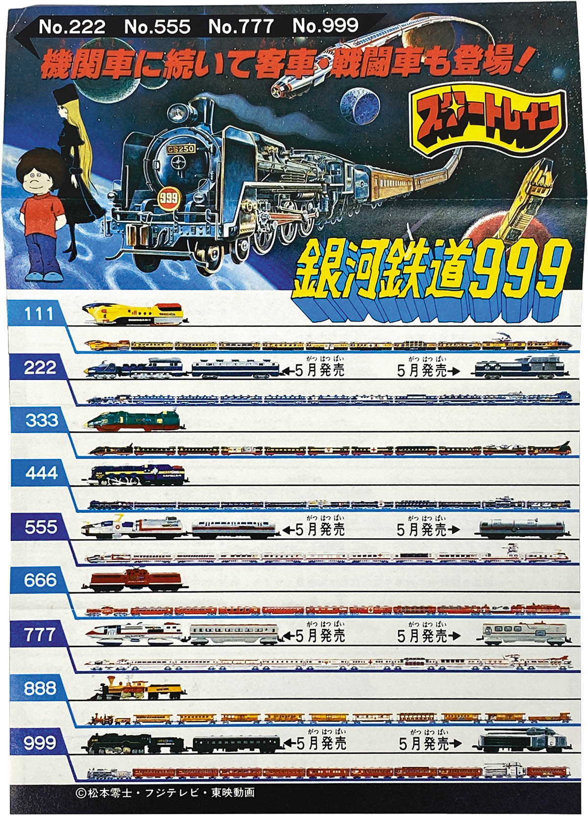 1720] 銀河鉄道999 スタートレイン No.666 マゼラニアン6号