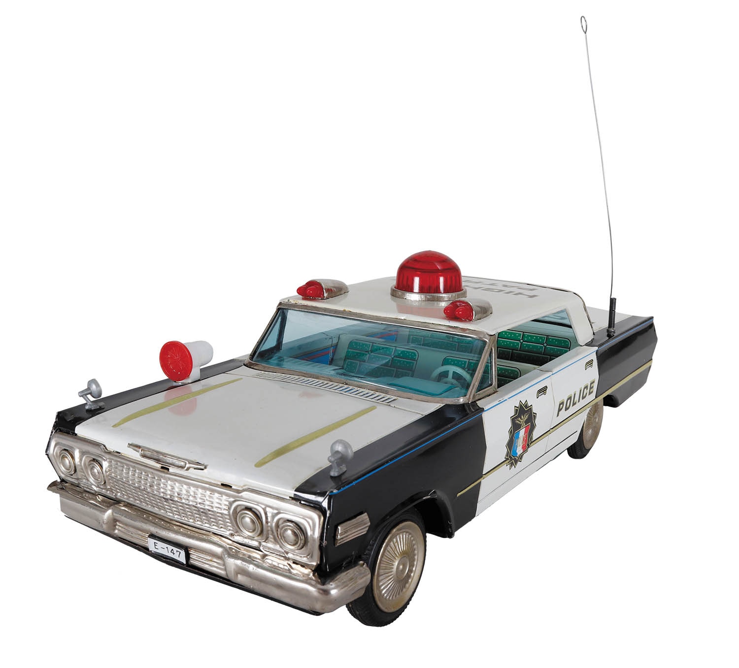 1960s 野村トーイ　POLICE PATROL Jeep 外箱付き