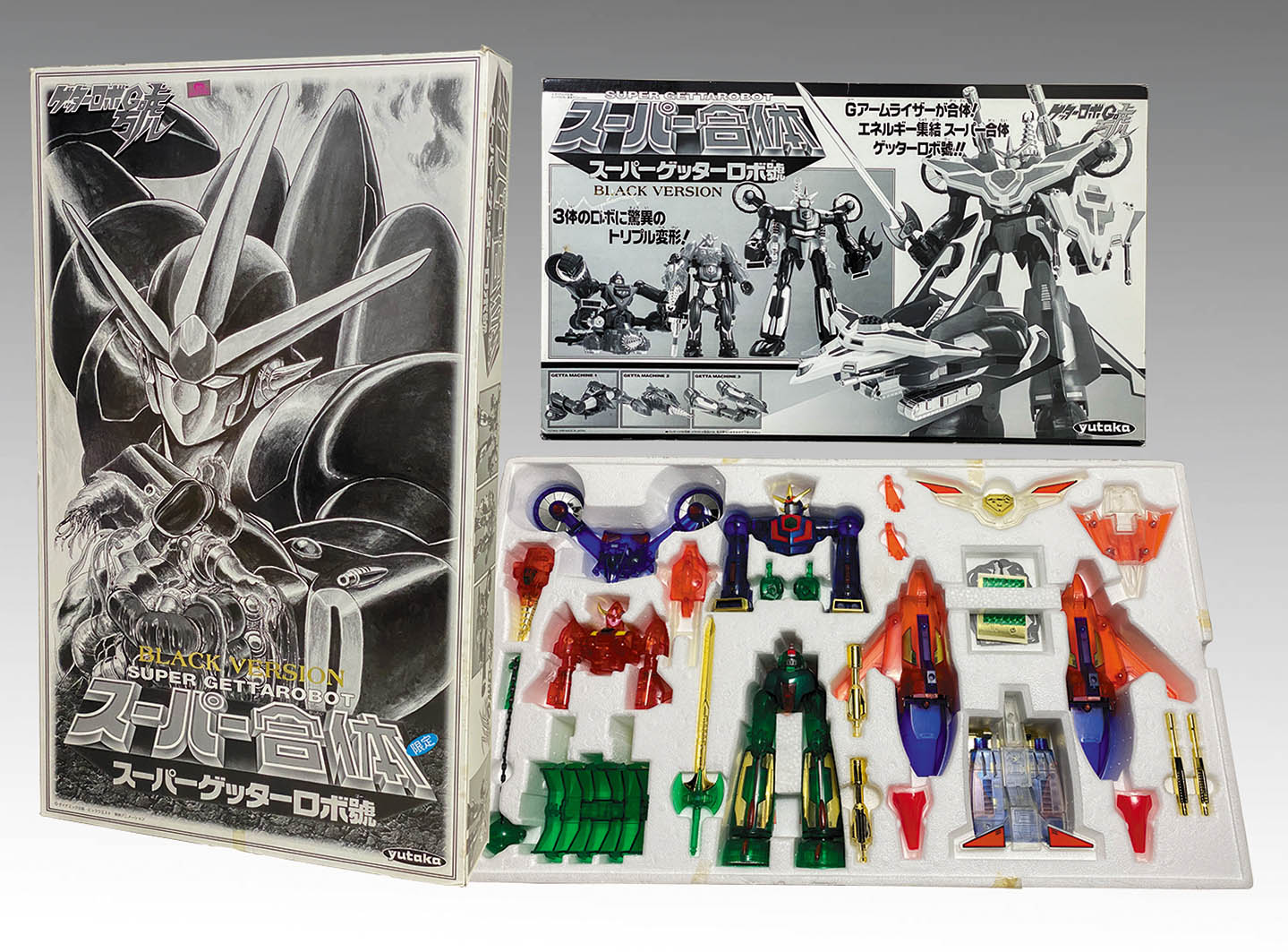 2742] yutaka スーパー合体 スーパーゲッターロボ號 カラークリアVer