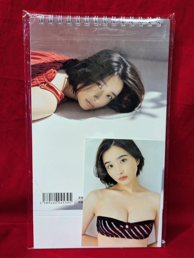 【人気急上昇】 安倍乙 サイン入り/ブロマイド付 2023年卓上カレンダー 芸能人、タレント