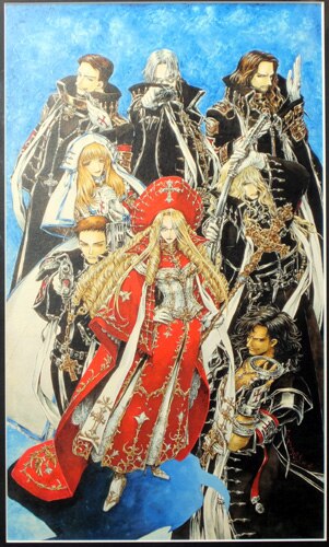 PG-2235]トリニティ・ブラッド/Ax集合2 カラー複製イラスト