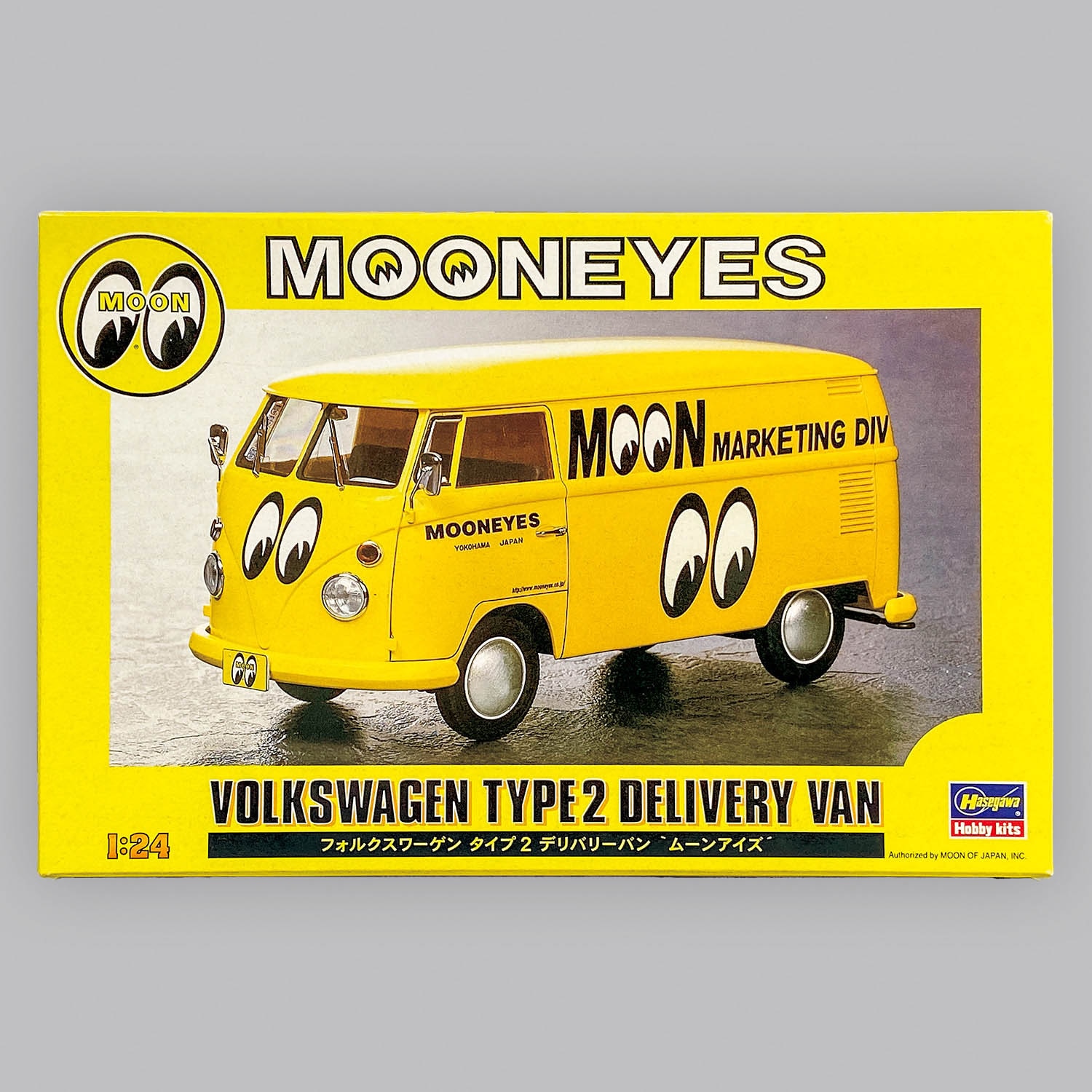 ❤️ ムーンアイズ フォルクスワーゲンタイプII デリバリーバン完成品❤️ 1/24 モデルカー ムーン イクイップド VW タイプ2 デリバリー バン
