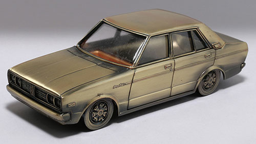 日産自動車・バイオレット シガレットケース 箱付