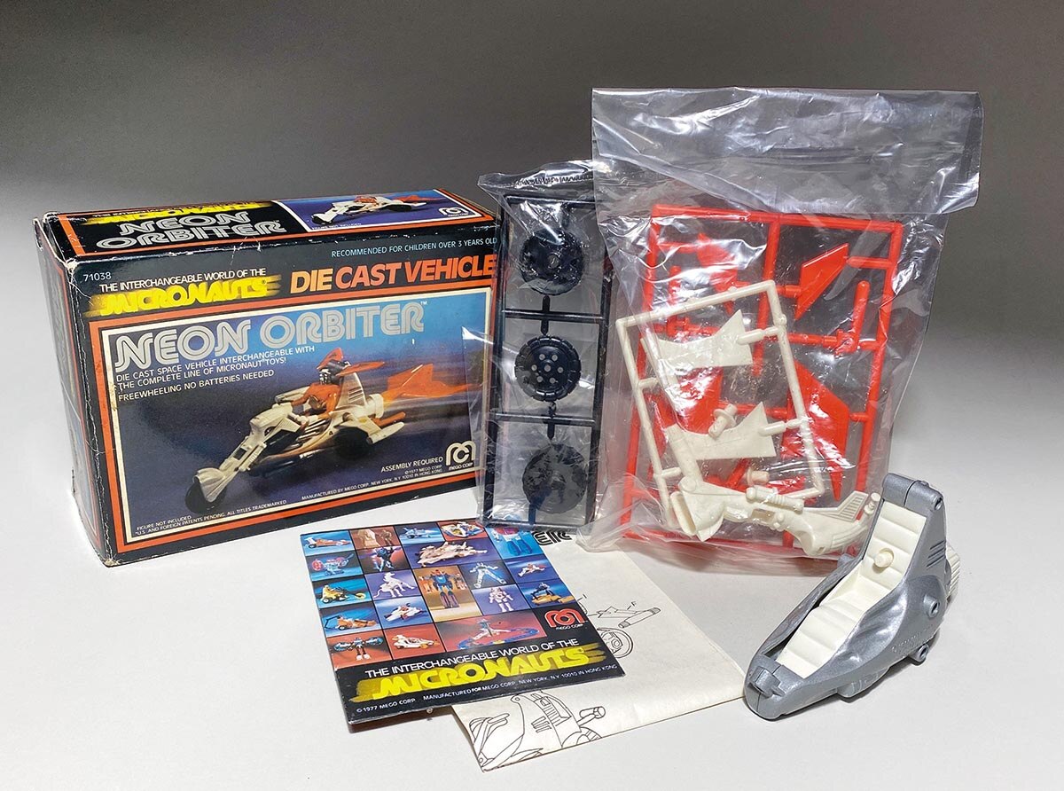 Vehicles Neon Orbiter (Micronauts, Mego Micronauts, Good