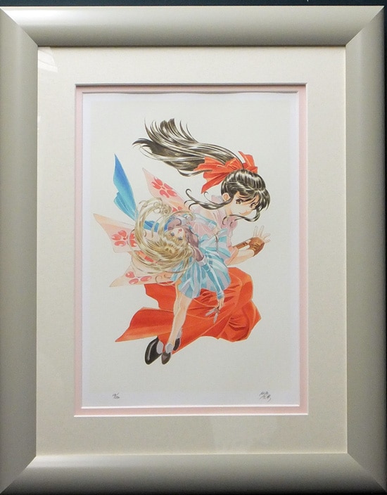 【高品質】 soleil 松原秀典 リトグラフ サクラ大戦 de sa minuit 版画