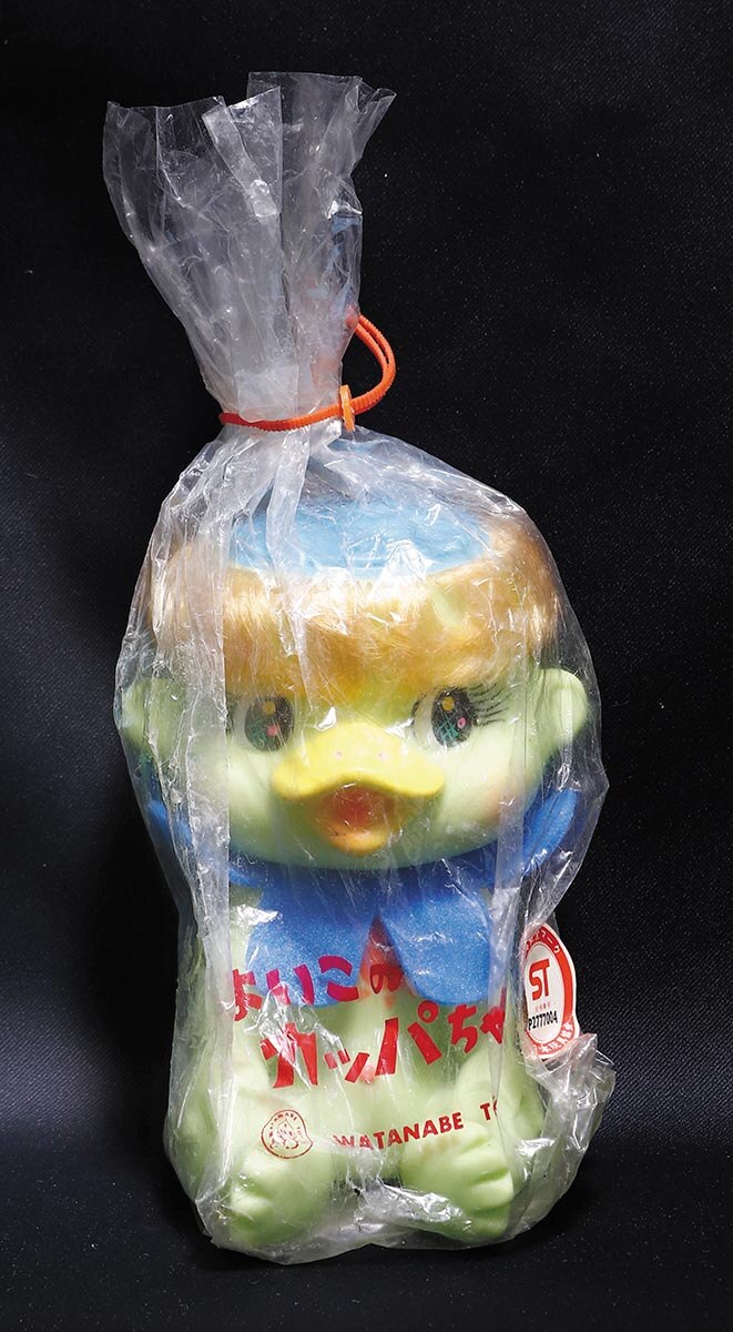 最も優遇 よいこのカッパちゃん 緑成型 人形