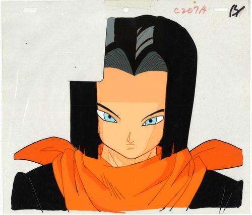 メ*ロ様 ドラゴンボールZ 大判セル画 17号 ドラゴンボールZ 17号