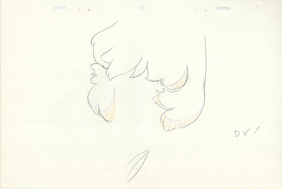 7252] ルパン三世カリオストロの城 原画 / 修正:宮崎駿