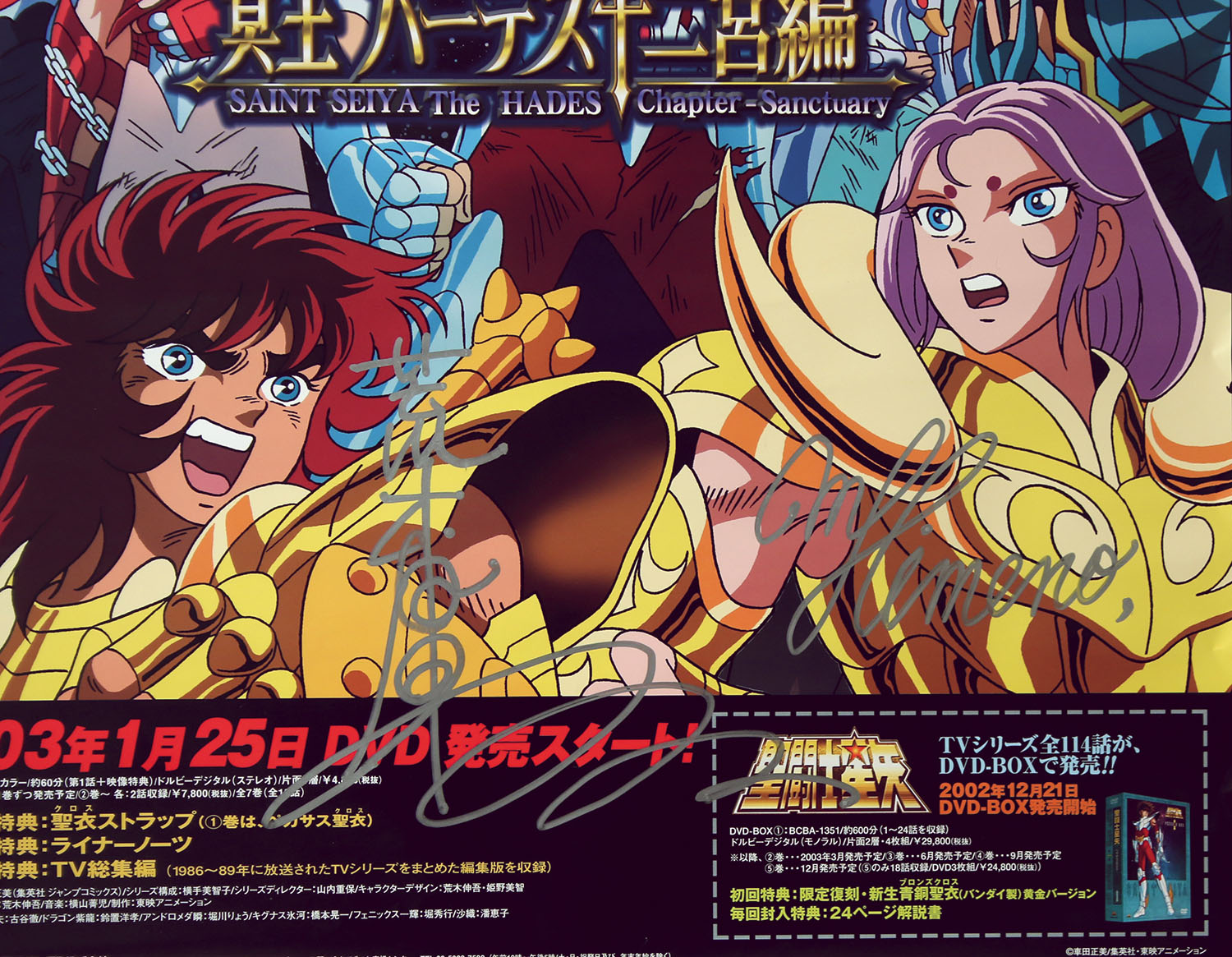 聖闘士星矢　矢冥王ハーデス十二宮編 荒木伸吾　姫野美智 Amazon.co.jp: 聖闘士星矢 冥王 ハーデス十二宮編(5) [DVD