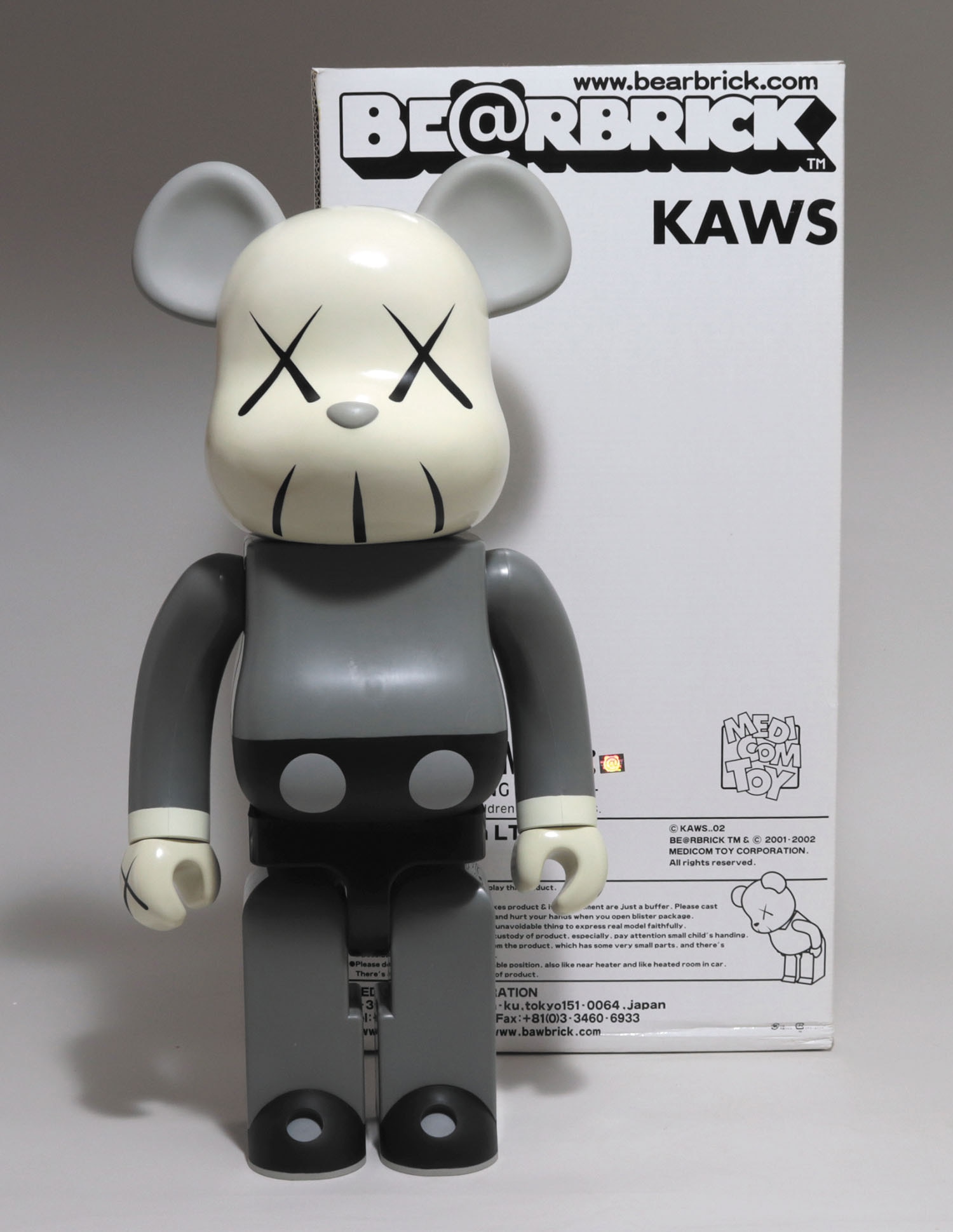 BE@RBRICK KAWS 1000% ﾍﾞｱﾌﾞﾘｯｸ メディコムトイフィギュア