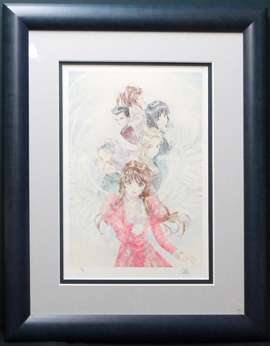 【期間限定1万円値下げ】サクラ大戦 春の訪れ002/150 版画 リトグラフ 松原秀典 リトグラフ「Soleil de minuit saint 聖なる白夜」サクラ大戦