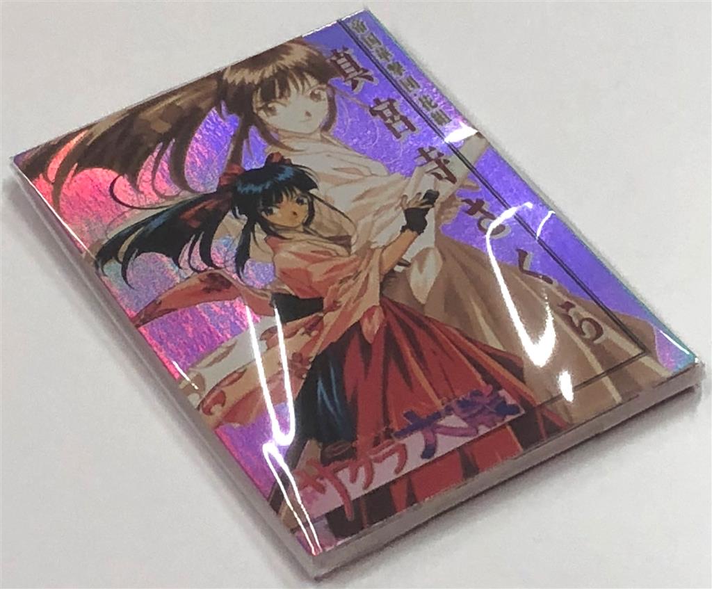 【値下げ】超レア非売品　サクラ大戦オールスターコレクションポスター　オマケカード アマダ 非売品 サクラ大戦 セガサターン ソフト特典【全9種】 セット