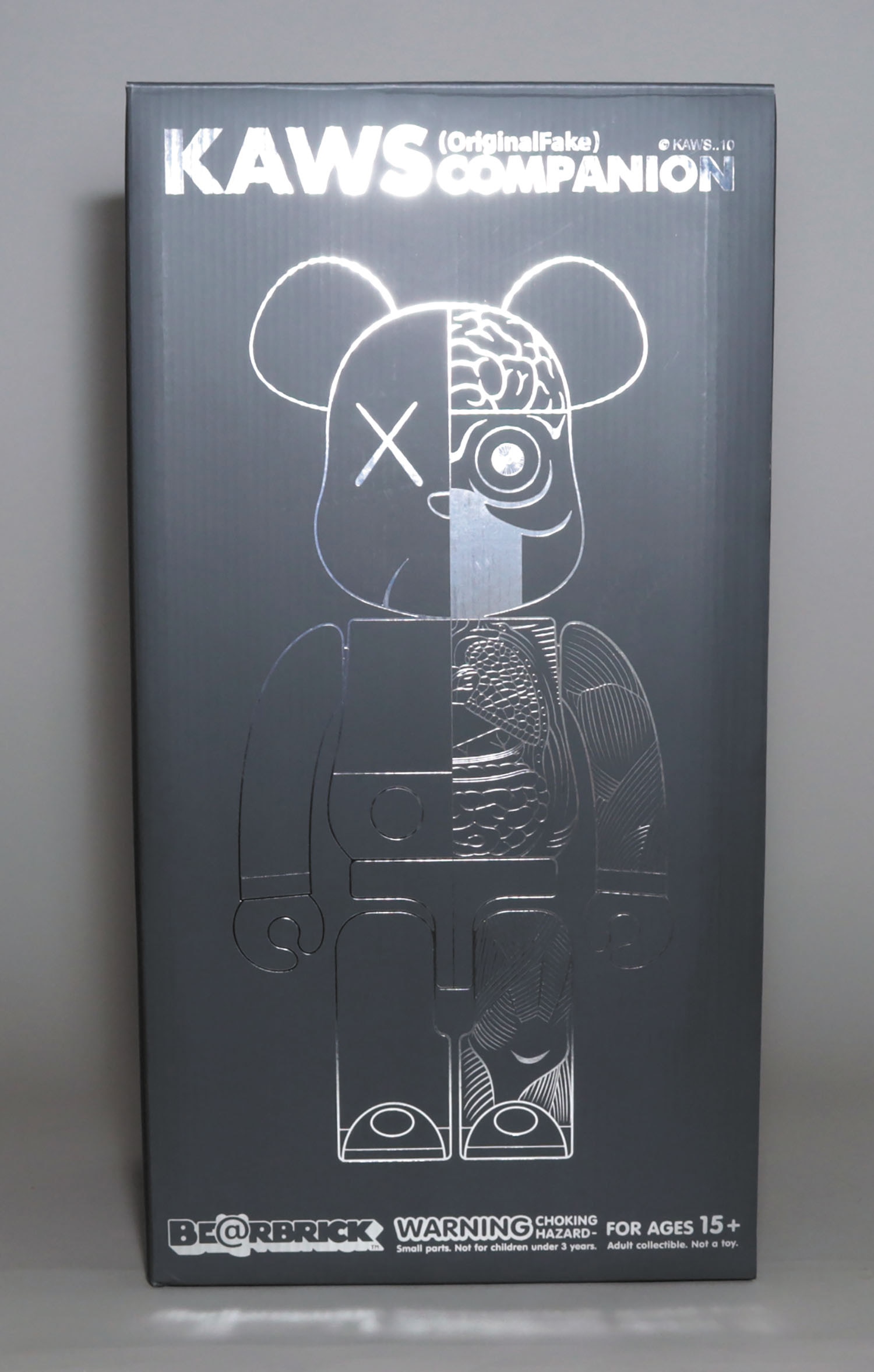 メディコムトイ BE@RBRICK 1000％ KAWS COMPANION 人体模型