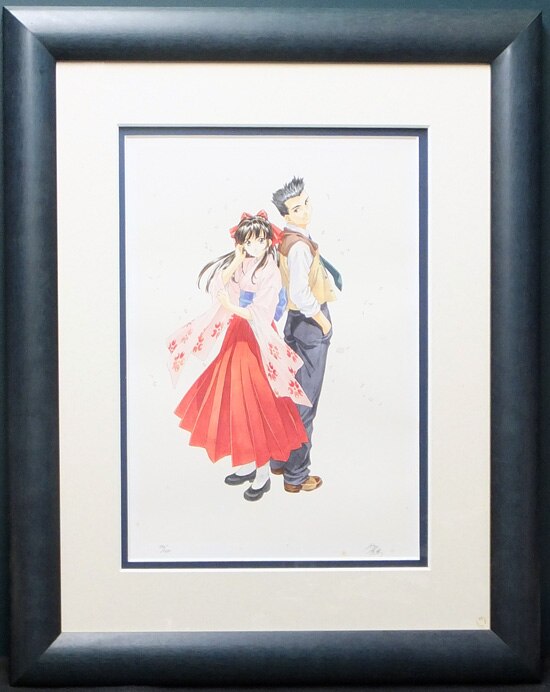 松原秀典 リトグラフ「絆」サクラ大戦