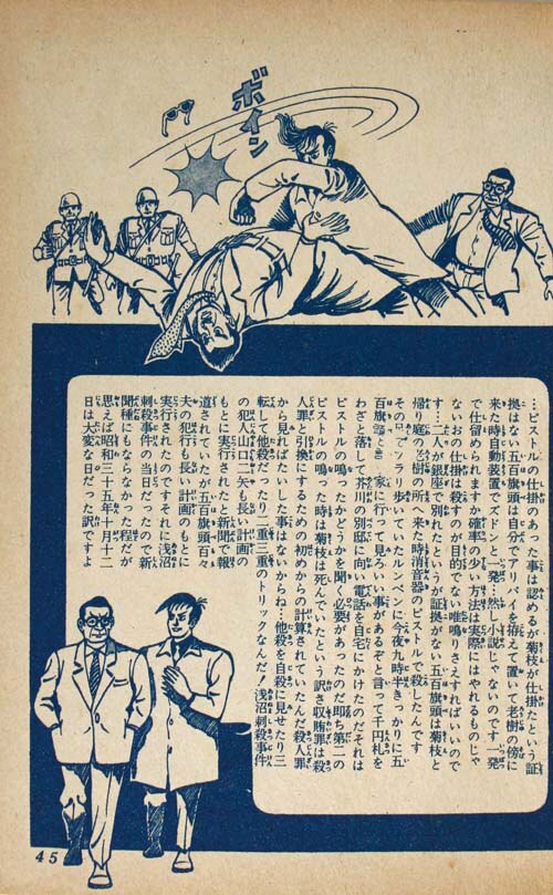三洋社/黒須喜代治/酒井不二雄/掘万太郎/他「犯罪劇場1」