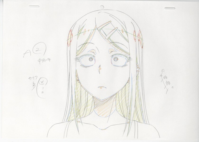 だがしかし 複製原画（動画）5枚セット