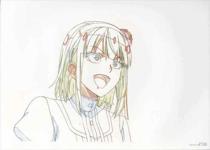 だがしかし 複製原画（動画）5枚セット
