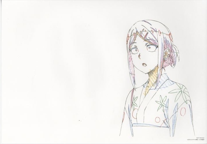 だがしかし 複製原画（動画）5枚セット