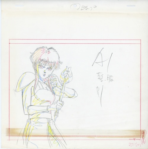 天空戦記シュラト Op原画 天空戦記シュラト Op原画