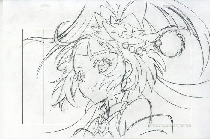 魔法つかいプリキュア! ラフ原画