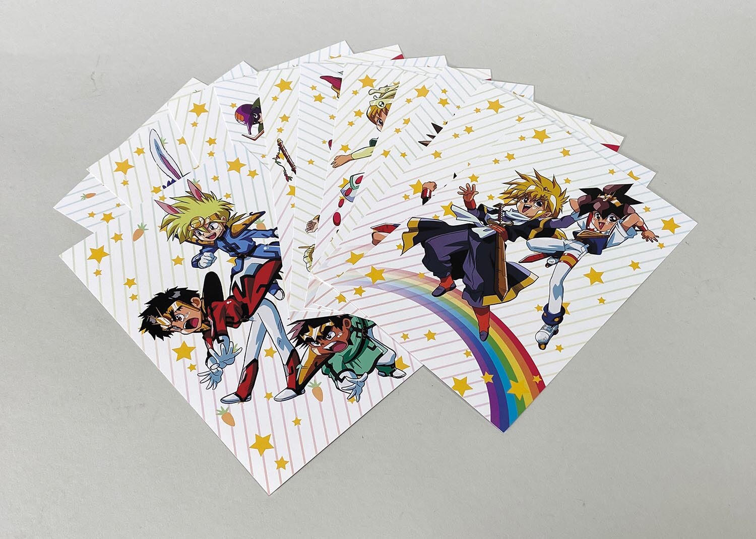 魔神英雄伝ワタル 30周年 ポストカード まとめ売り ワタル×グランゾート展 魔神英雄伝ワタル ポストカード 全12種