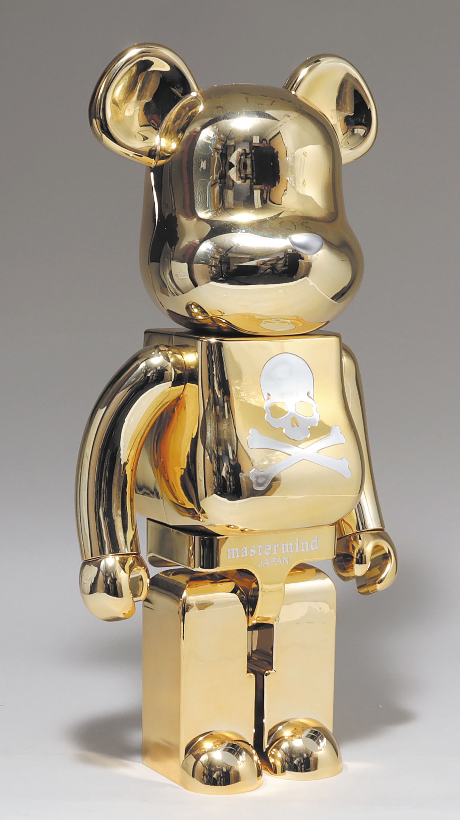 EVISU Bearbrick 1000% Gold Golden Medicom Toy Be@rbrick Limited