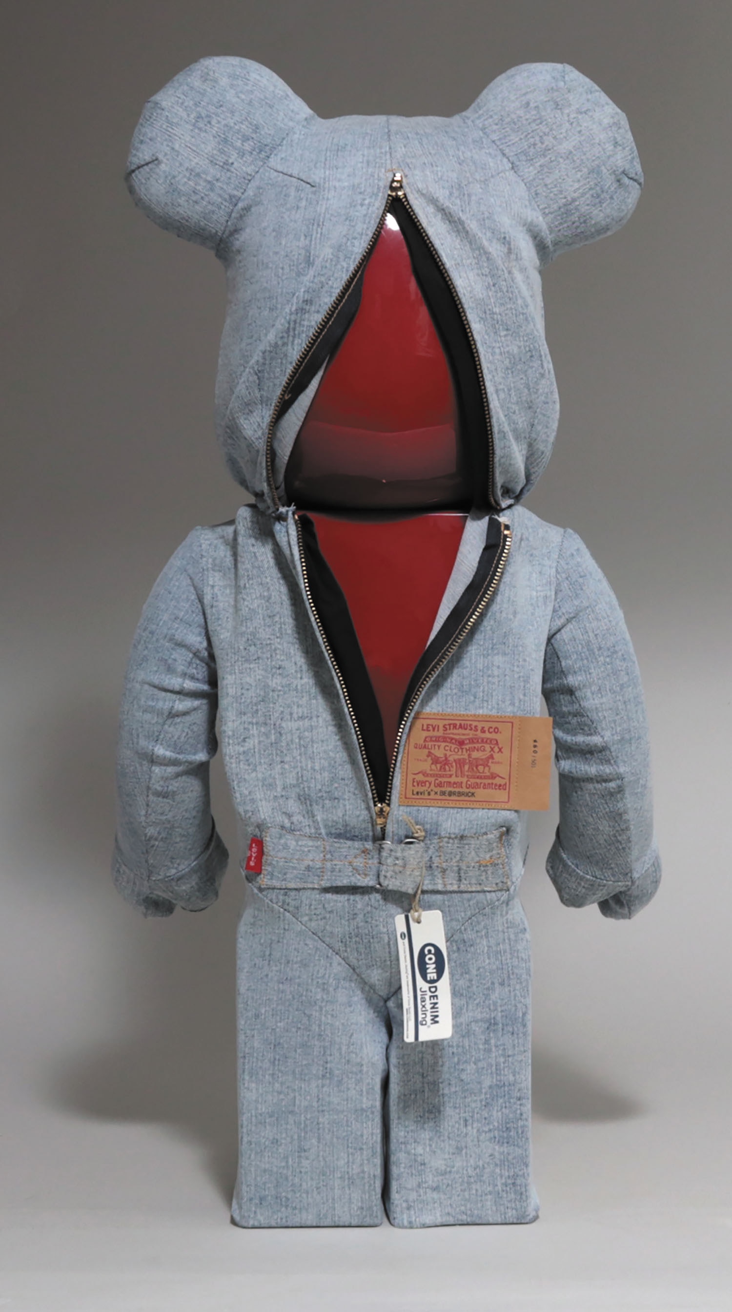 メディコムトイ BE@RBRICK 1000％ リーバイス ウォッシュデニムVer