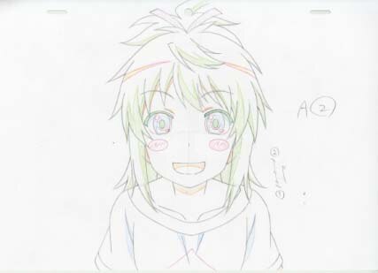 のんのんびより ラフ原画